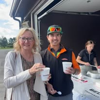 Alberta Pond members at an outdoor event
