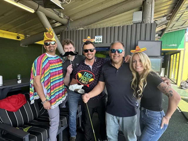 Friends of the Pond at the golf tournament